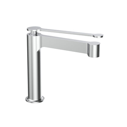 Aqua Mirante Single Lever Bathroom Vanity Faucet Chrome