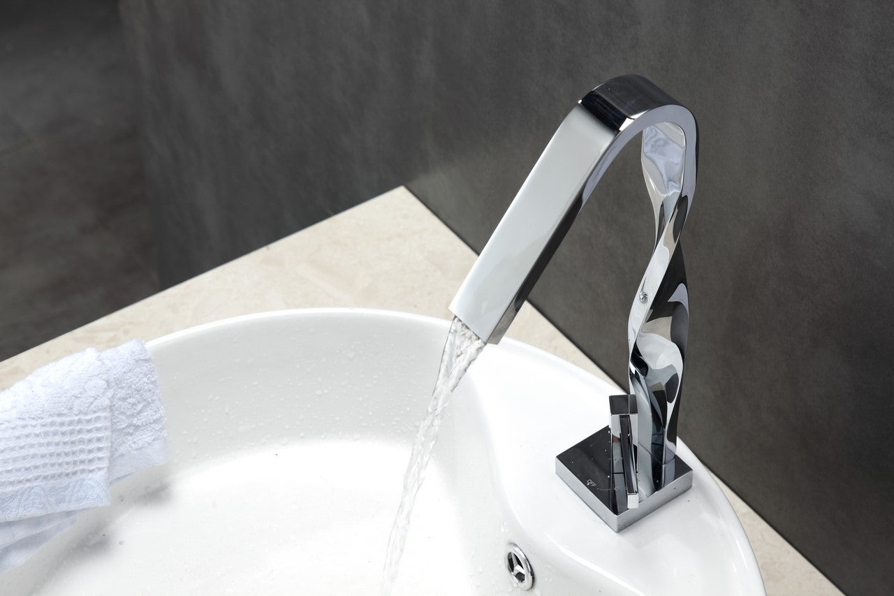 Aqua Riccio Single Lever  Faucet Chrome
