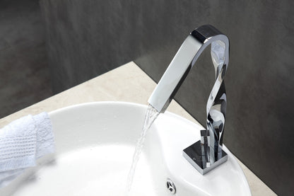 Aqua Riccio Single Lever  Faucet Chrome