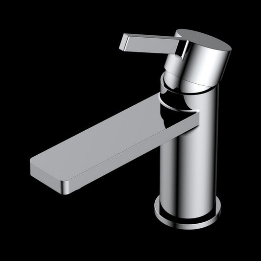 Aqua Sotto Single Lever Spread Bathroom Vanity Faucet Chrome
