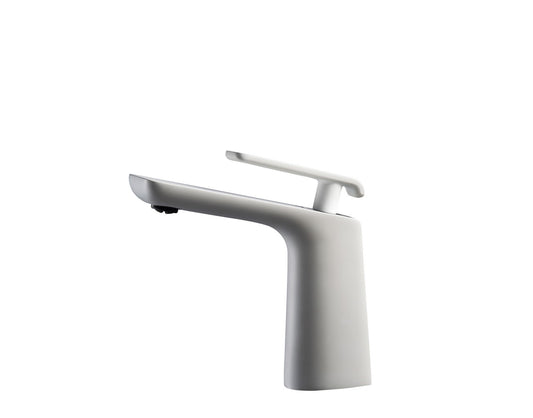 Aqua Adatto Single Lever Faucet Chrome and White