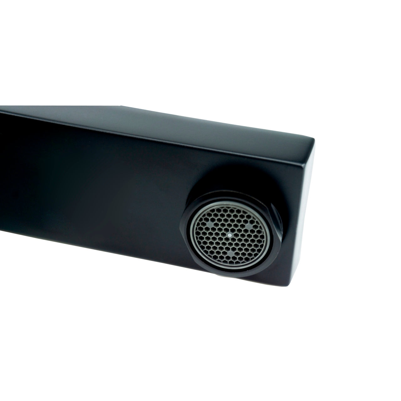 Aqua Kubo by KubeBath Single Lever Bathroom Vanity Faucet Black