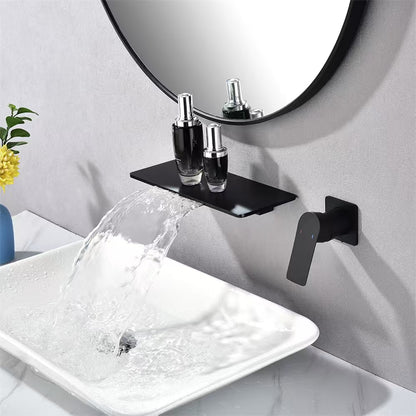 KENZO 52'' Wall Mount Pedestal Sink Matte White