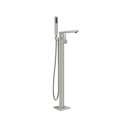Aqua Squadra Floor Mounted Soker Tub Faucet Chrome