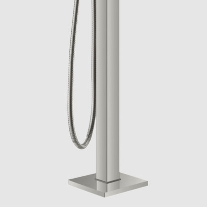 Aqua Squadra Floor Mounted Soker Tub Faucet Chrome