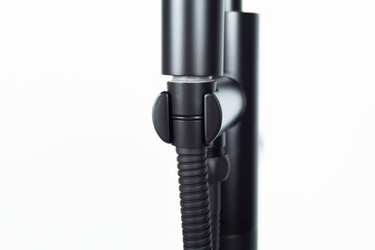 Aqua Ronda Floor Mounted Soker Tub Faucet Black