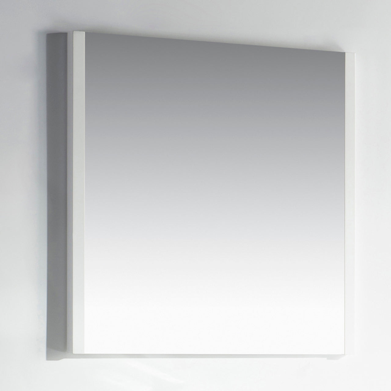 AQUA 34'' Mirror In High Gloss White