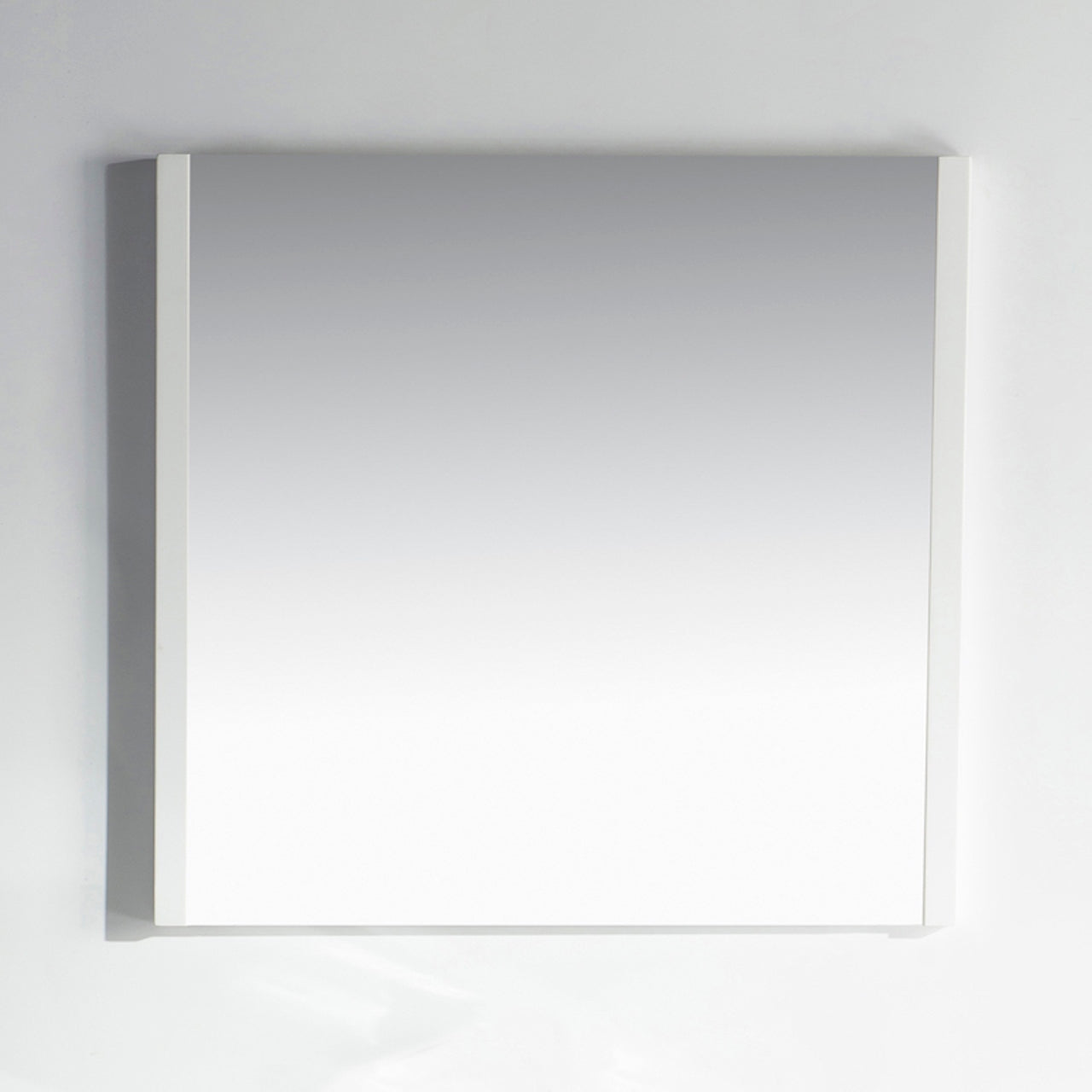 AQUA 34'' Mirror In High Gloss White