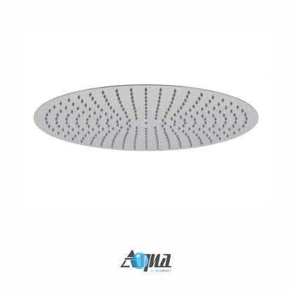 Aqua Rondo Shower Set w/ Ceiling Mount 20" Rain Shower and Tub Filler
