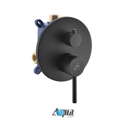 Aqua Rondo Shower Set w/ 12" Rain Shower and Tub Filler