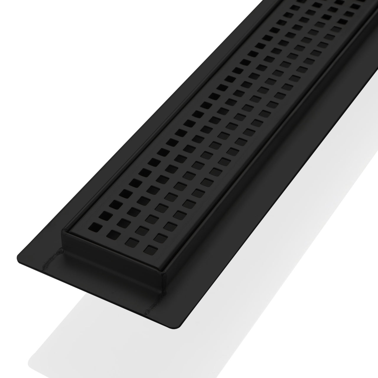 Kube 28″ Black Stainless Steel Pixel Grate Matte Black