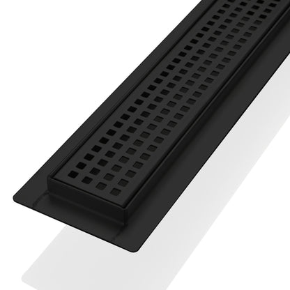 Kube 36″ Black Stainless Steel Pixel Grate Matte Black