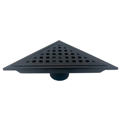 Kube 6.5" Triangle Stainless Steel Pixel Grate Black
