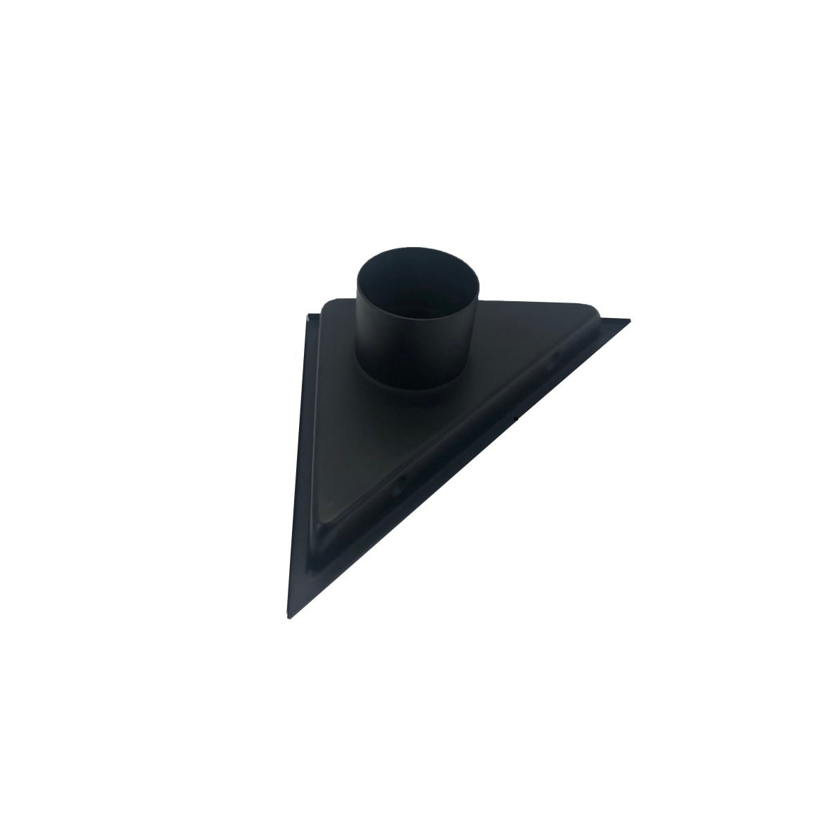 Kube 6.5" Triangle Stainless Steel Pixel Grate Black