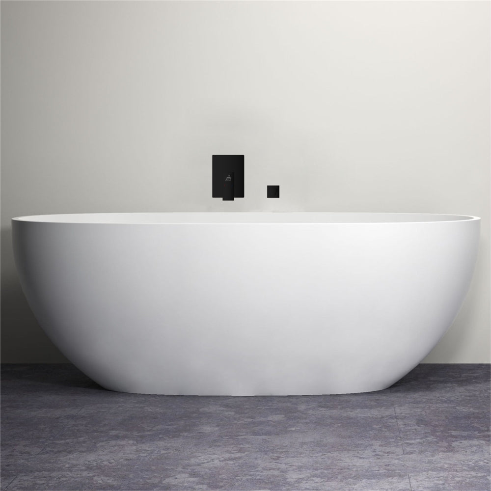 Aqua Piazza Black Tub Filler Set