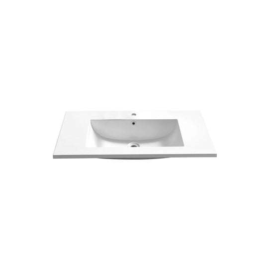 32''x 20.66'' Reinforced Acrylic Composite Sink with Overflow