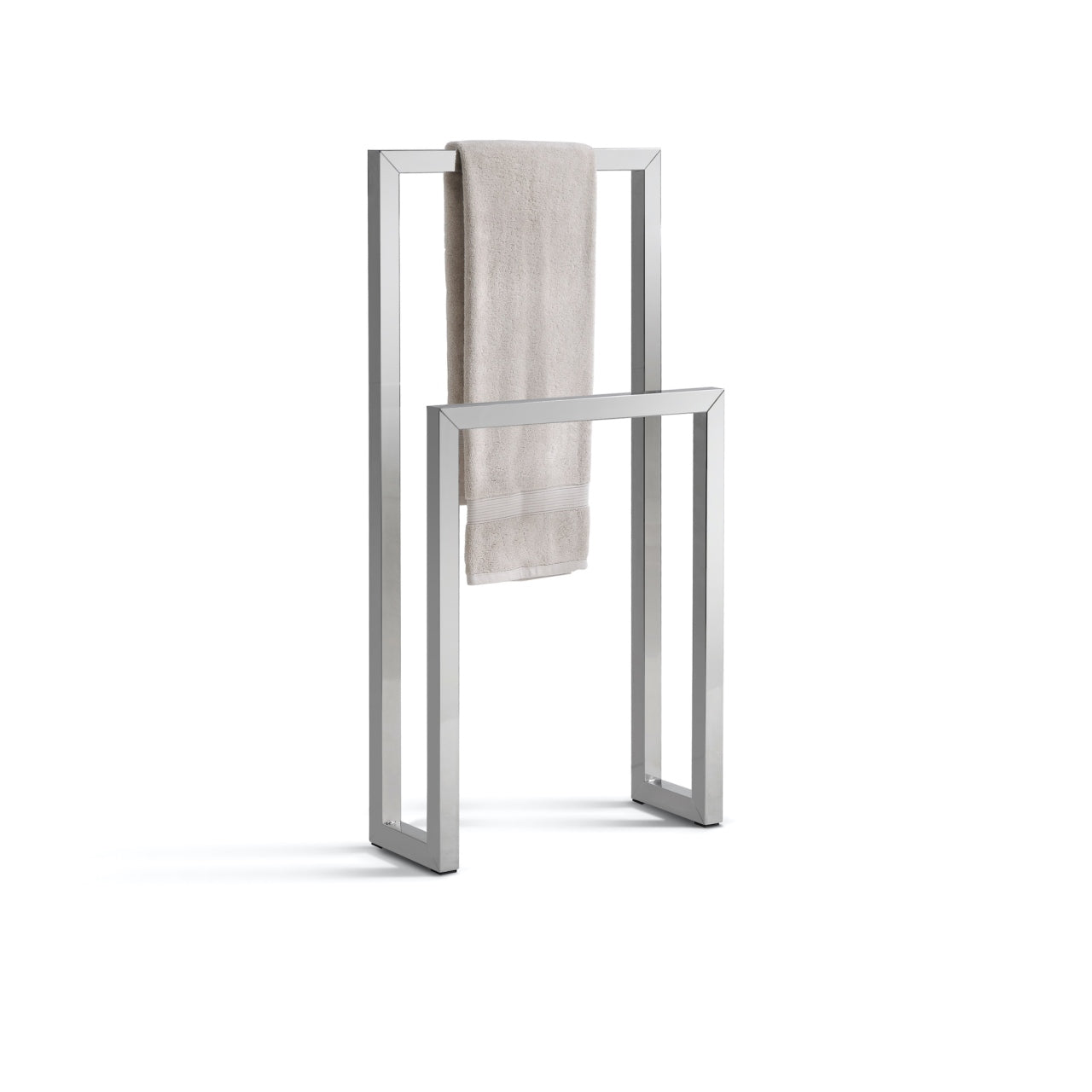 Cisco by KubeBath Free Standing Towel Rack Chrome