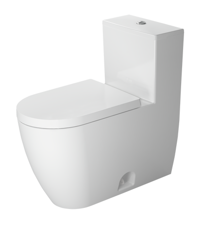 Duravit Rimless One-Piece Toilet w/ Soft Closure Seat and Cover