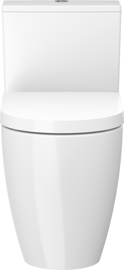 Duravit Rimless One-Piece Toilet w/ Soft Closure Seat and Cover
