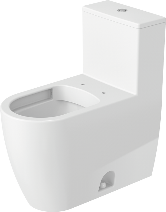 Duravit Rimless One-Piece Toilet w/ Soft Closure Seat and Cover