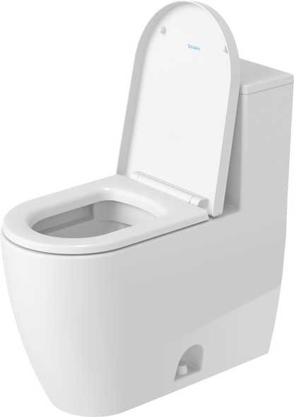 Duravit Rimless One-Piece Toilet w/ Soft Closure Seat and Cover