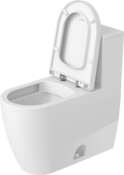 Duravit Rimless One-Piece Toilet w/ Soft Closure Seat and Cover