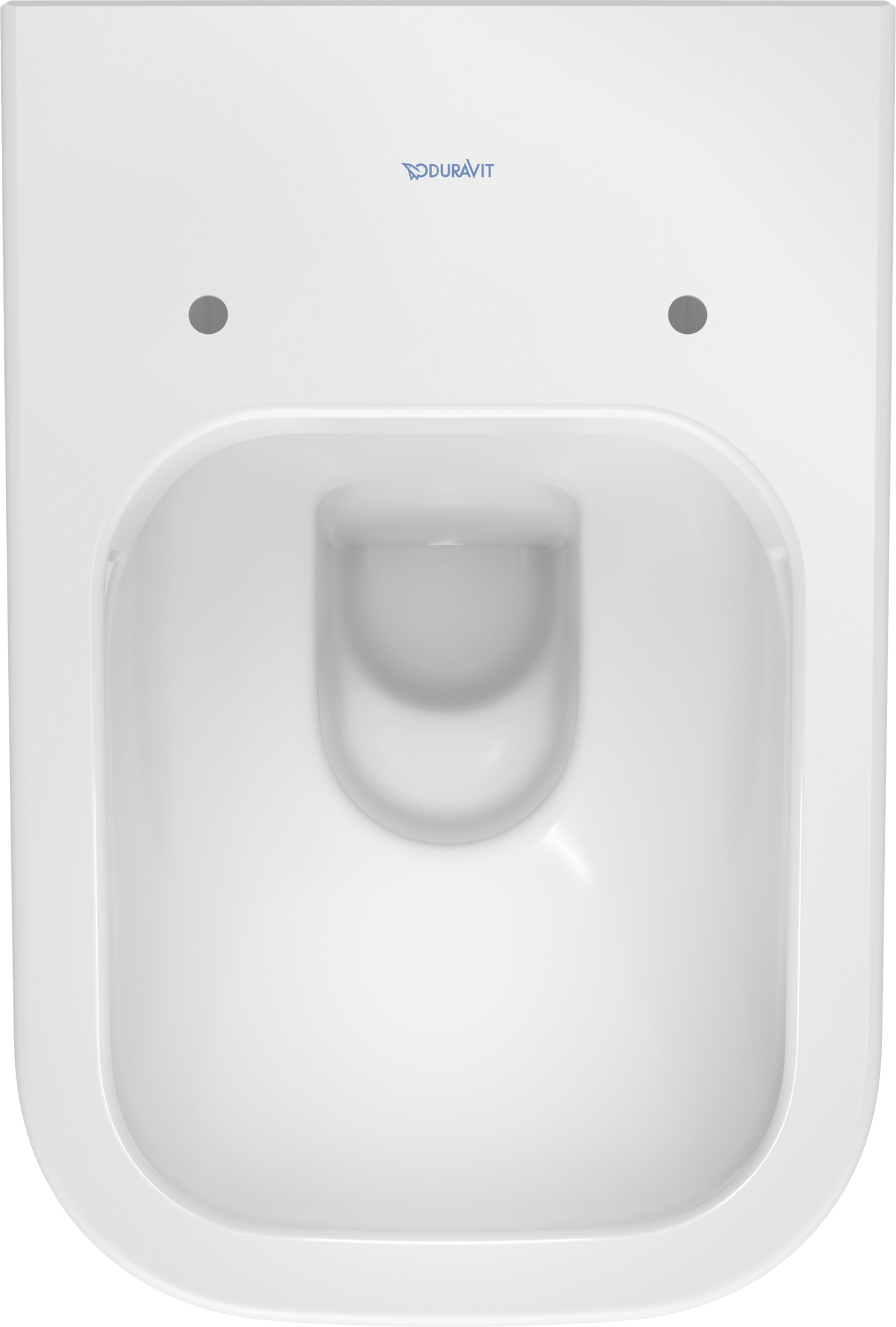 Duravit HAPPY Wall-Mounted Toilet Bowl w/ Soft Close Seat and Cover White
