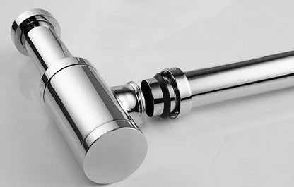 Aqua Space Saving P-Trap in Chrome Finish