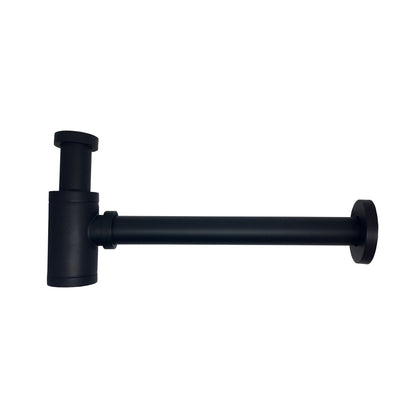 Aqua Space Saving P-Trap in Black Finish