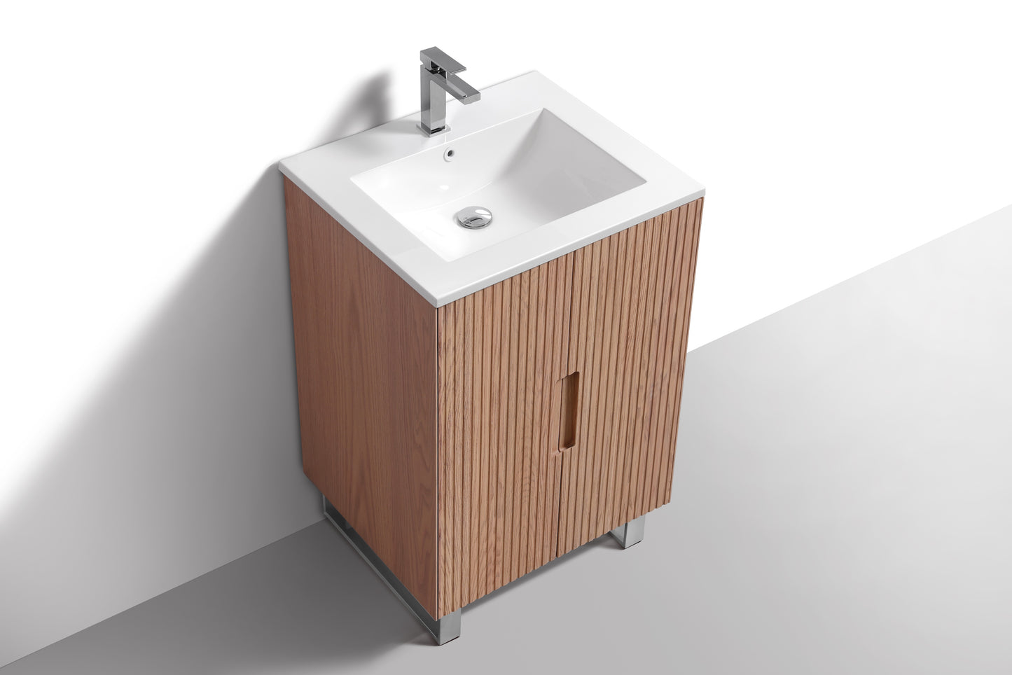 24'' Fiore Free Standing Bathroom Vanity - OAKWOOD