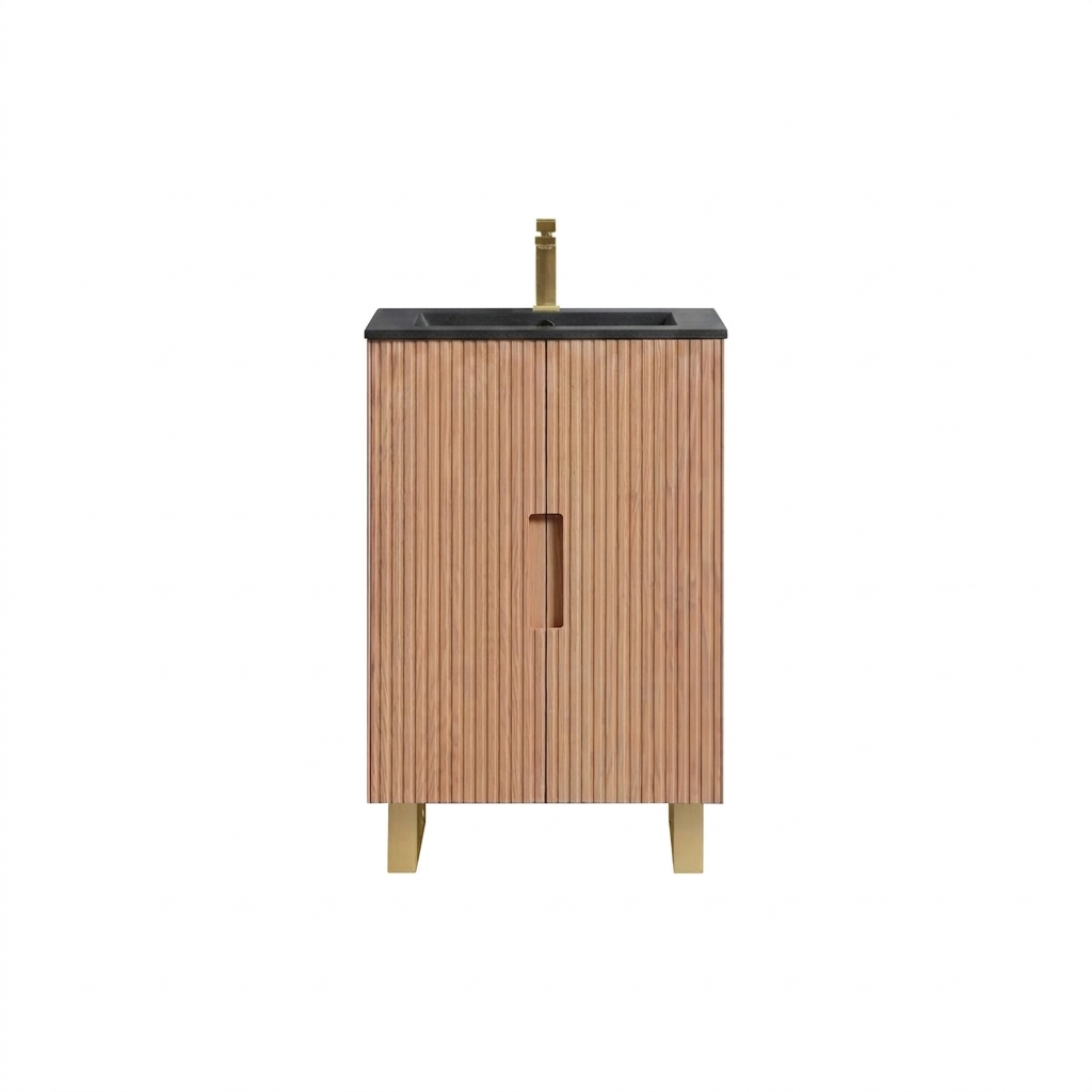 24'' Fiore Free Standing Bathroom Vanity - OAKWOOD