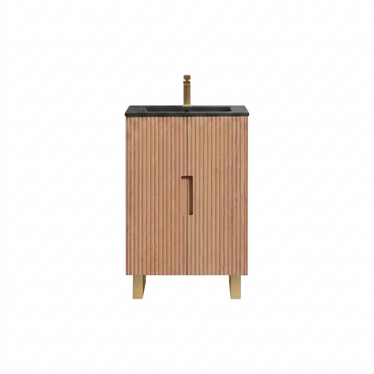 24'' Fiore Free Standing Bathroom Vanity - OAKWOOD - Restock ETA Mid Oct