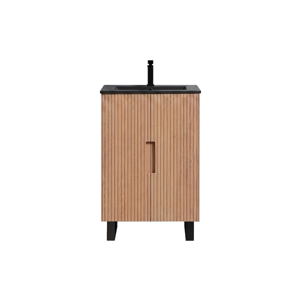 24'' Fiore Free Standing Bathroom Vanity - OAKWOOD