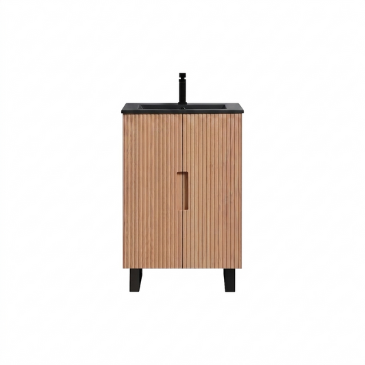 24'' Fiore Free Standing Bathroom Vanity - OAKWOOD