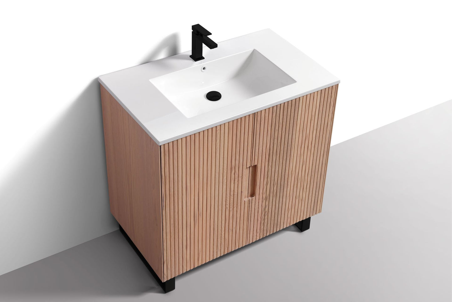 36'' Fiore Free Standing Bathroom Vanity - OAKWOOD