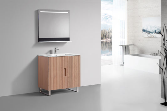 36'' Fiore Free Standing Bathroom Vanity - OAKWOOD