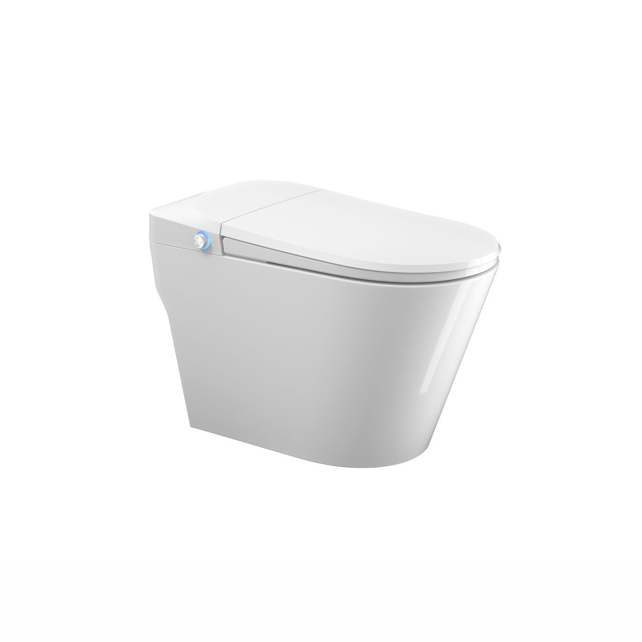 KubeBath Klenz Smart Toilet w/ Installation Hardware White