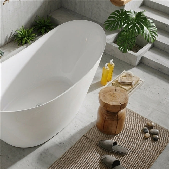 Kubebath Solid New Zealand Pine Capsule Accent Stool & Side Table