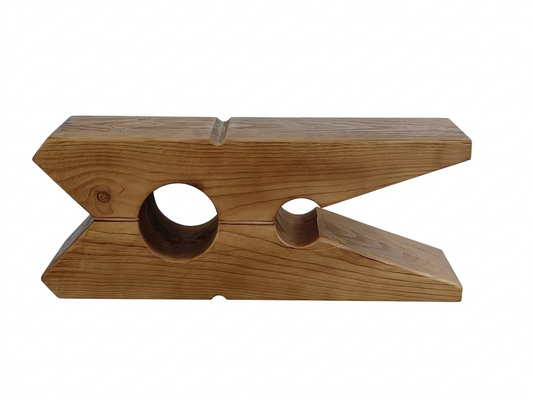 Kubebath Solid New Zealand Pine Clothes Peg Accent Bench & Coffee Table