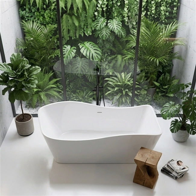 Kubebath Solid New Zealand Pine Twist Accent Stool & Side Table