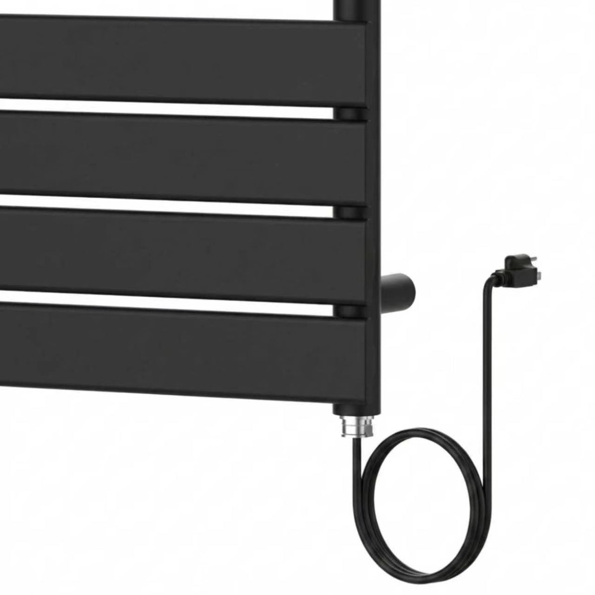 Kubebath Cresta Matte Black Towel Warmer