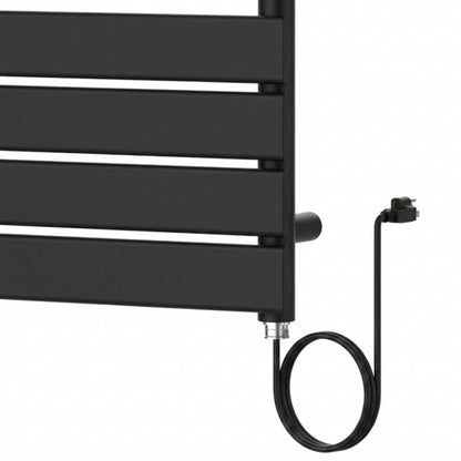 Kubebath Cresta Matte Black Towel Warmer
