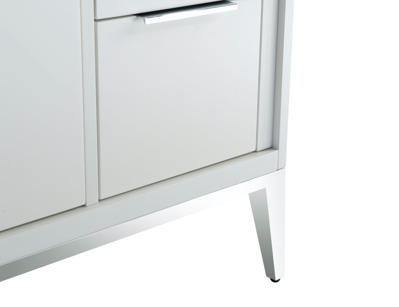 Divani 48'' Gloss White Vanity W/ Quartz Counter Top