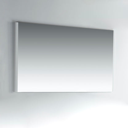AQUA 59'' Mirror In High Gloss White