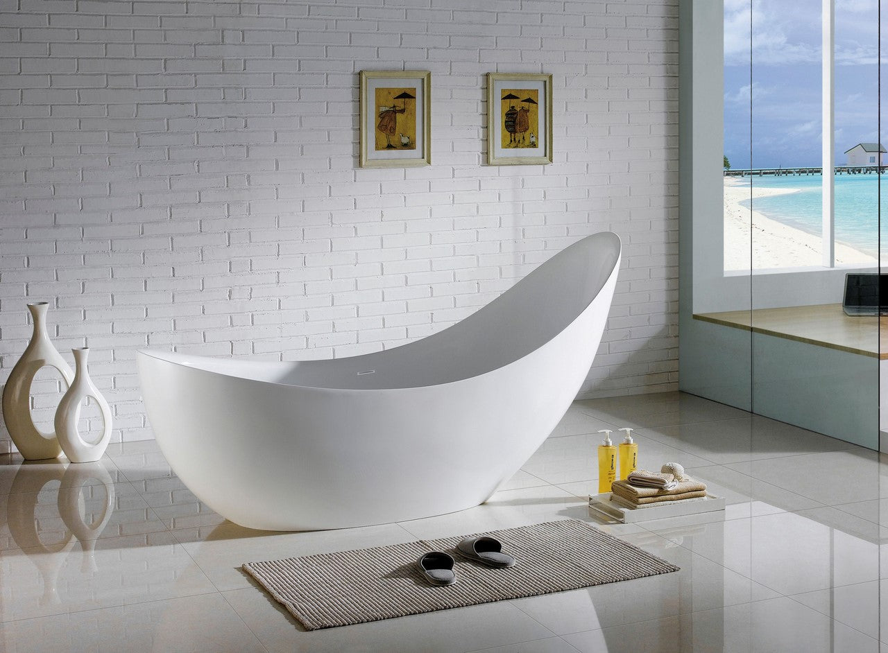 81'' Kube Salto Free Standing Bathtub