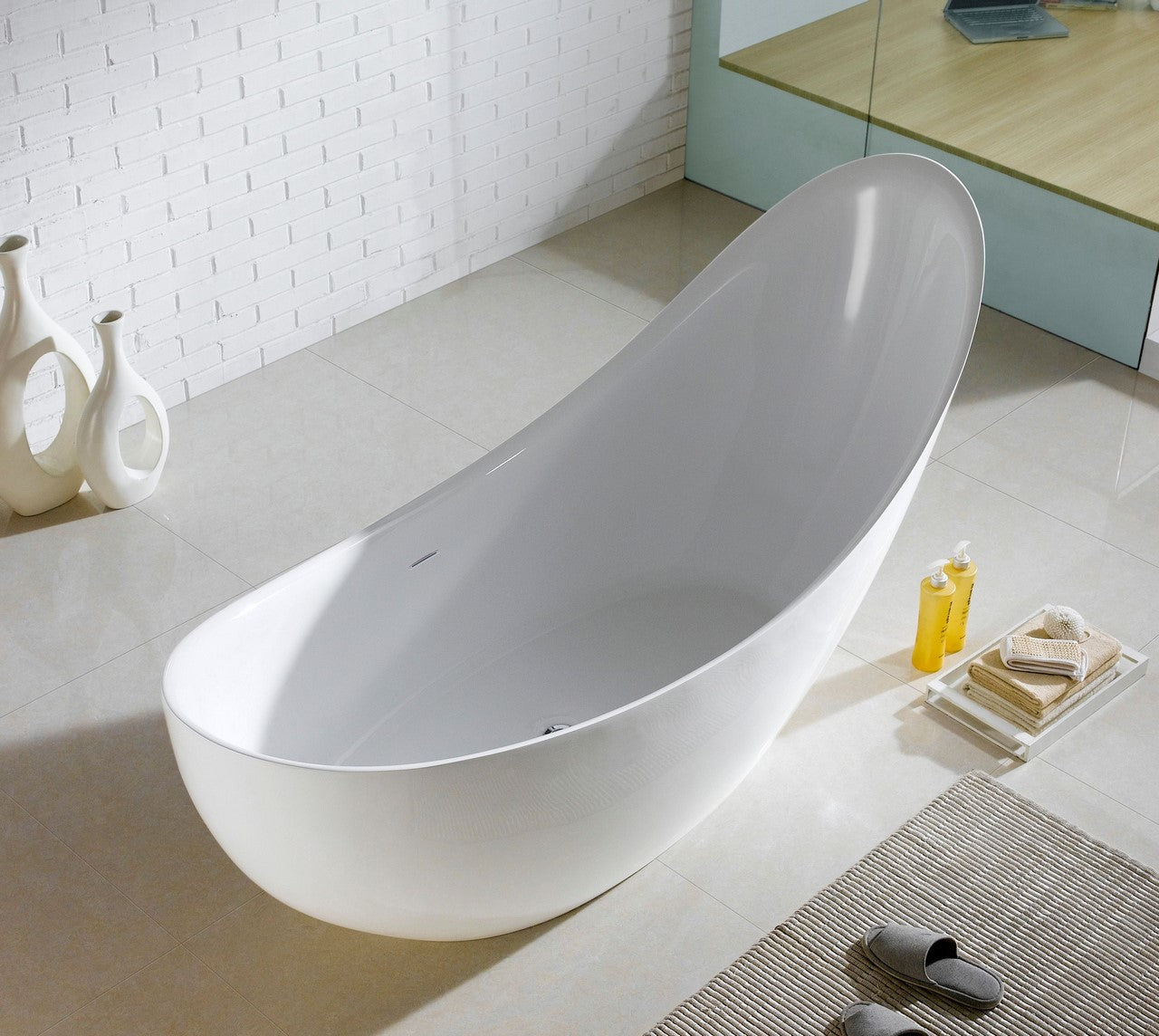 81'' Kube Salto Free Standing Bathtub