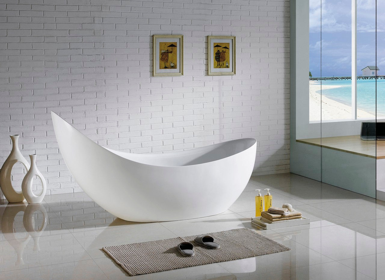 81'' Kube Salto Free Standing Bathtub