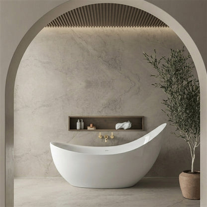 81'' Kube Salto Free Standing Bathtub