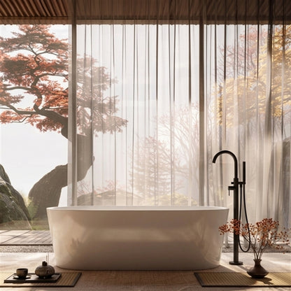 63'' Kube OVALE Free Standing Bathtub