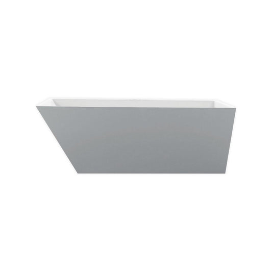 67" Kube OBLIQUO  Free Standing Bathtub